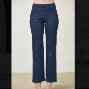 Stretch Denim Slim Pants Dk Wask